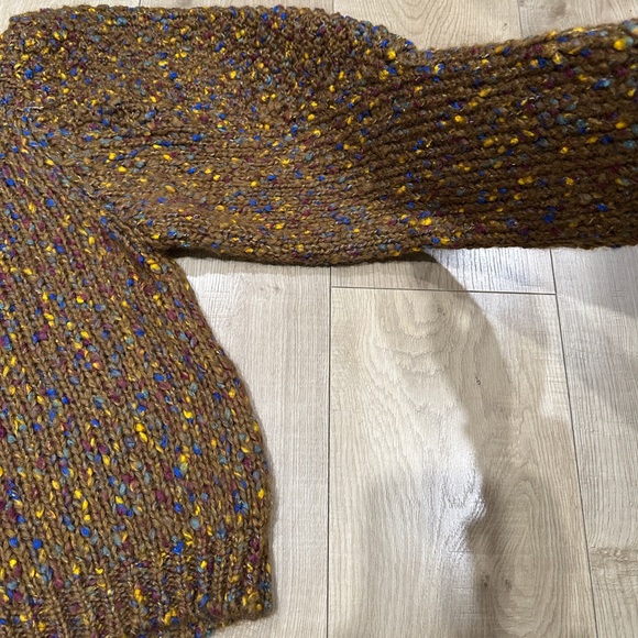 Zara size small Multicolor Speckled Women's Sweater influencer favorite - Picture 10 of 15